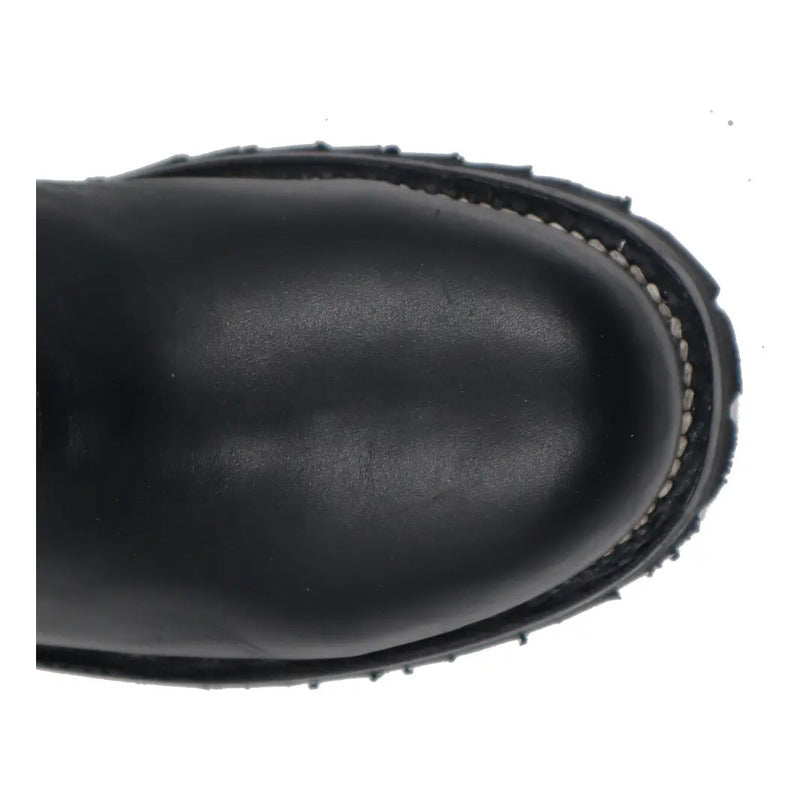 Botas Tronco Viejo Classic Biker Hombre Piel Graso