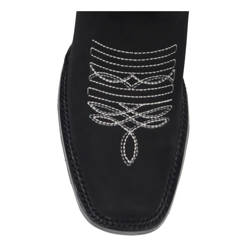 Botas Rodeo Negras Lunas Para Mujer Negro 23,5 Mx