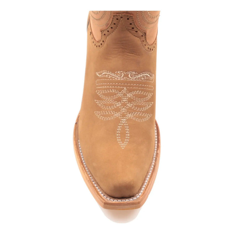 Botas Vaqueras Mujer Puntal Tronco Viejo