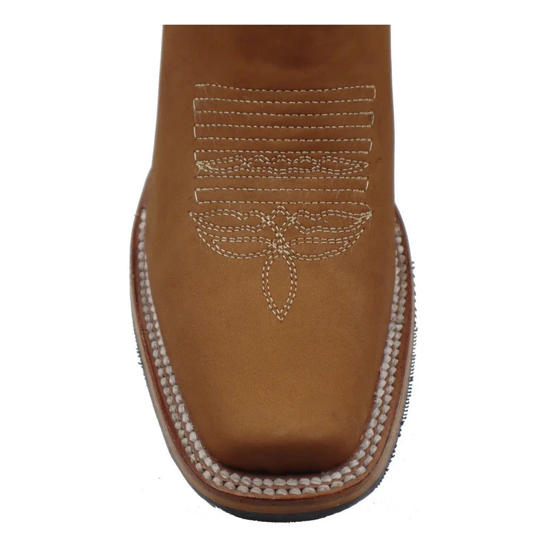 Botas Mujer Vaqueras Toro Bordado Horma Rodeo Tronco Viejo