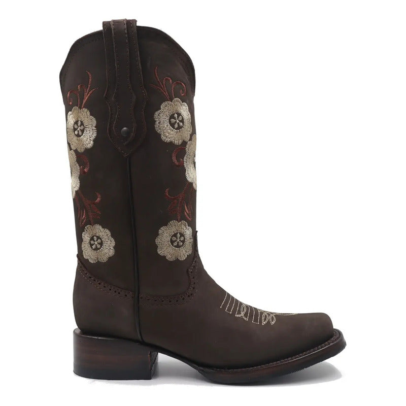 Botas Vaqueras Mujer Soles Rodeo Tronco Viejo.