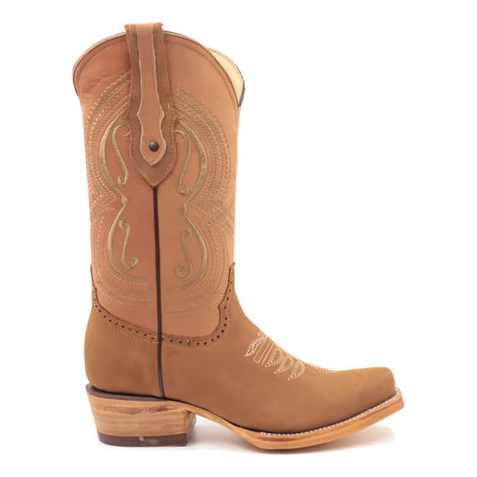 Botas Vaqueras Mujer Puntal Tronco Viejo
