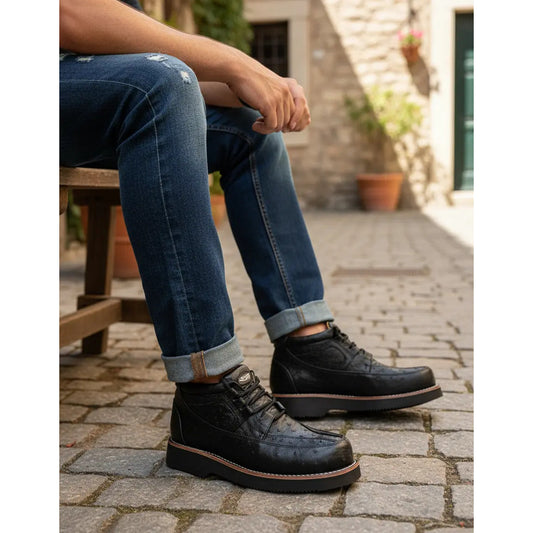 Zapatos Piel De Avestruz Original Superligeros