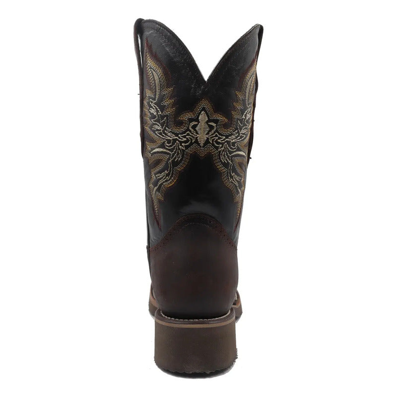 Botas Vaqueras Rodeo Hombre Piel Superligeras