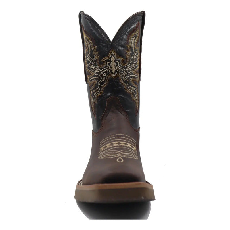 Botas Vaqueras Rodeo Hombre Piel Superligeras