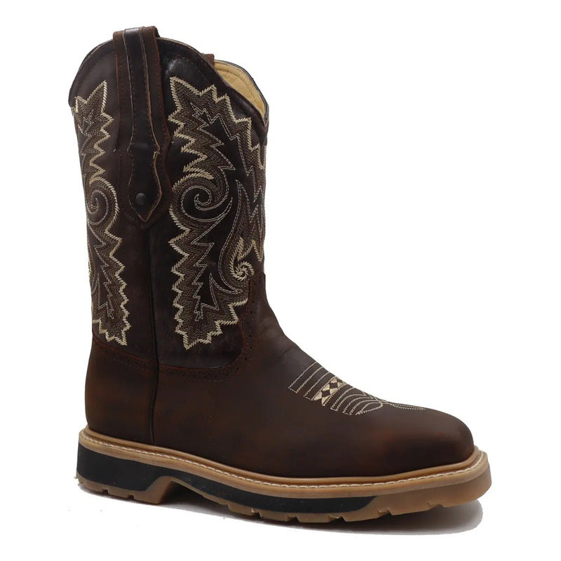 Botas Trabajo Hombre Vaqueras Casco Acero Tronco Viejo