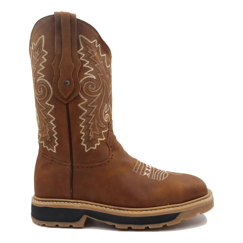 Botas Trabajo Hombre Vaqueras Casco Acero Tronco Viejo