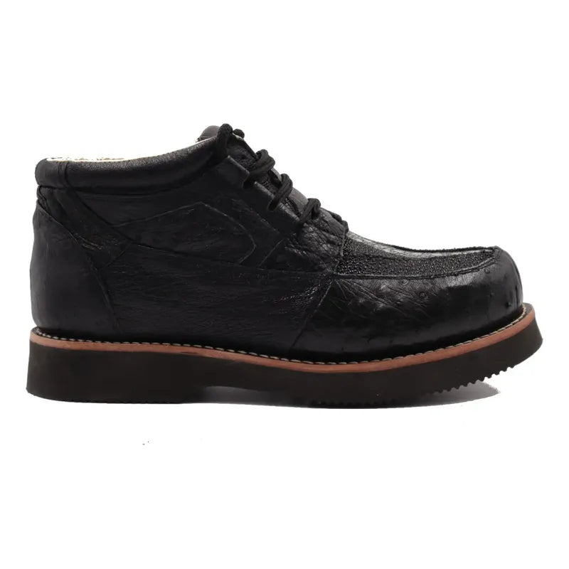 Zapatos Piel De Avestruz Y Mantarraya Original Superligeros