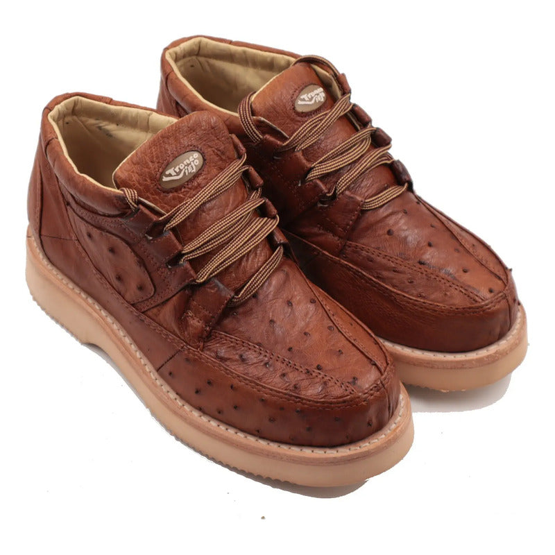 Zapatos Piel De Avestruz Original Superligeros