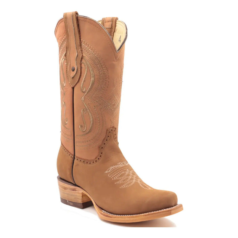 Botas Vaqueras Mujer Puntal Tronco Viejo