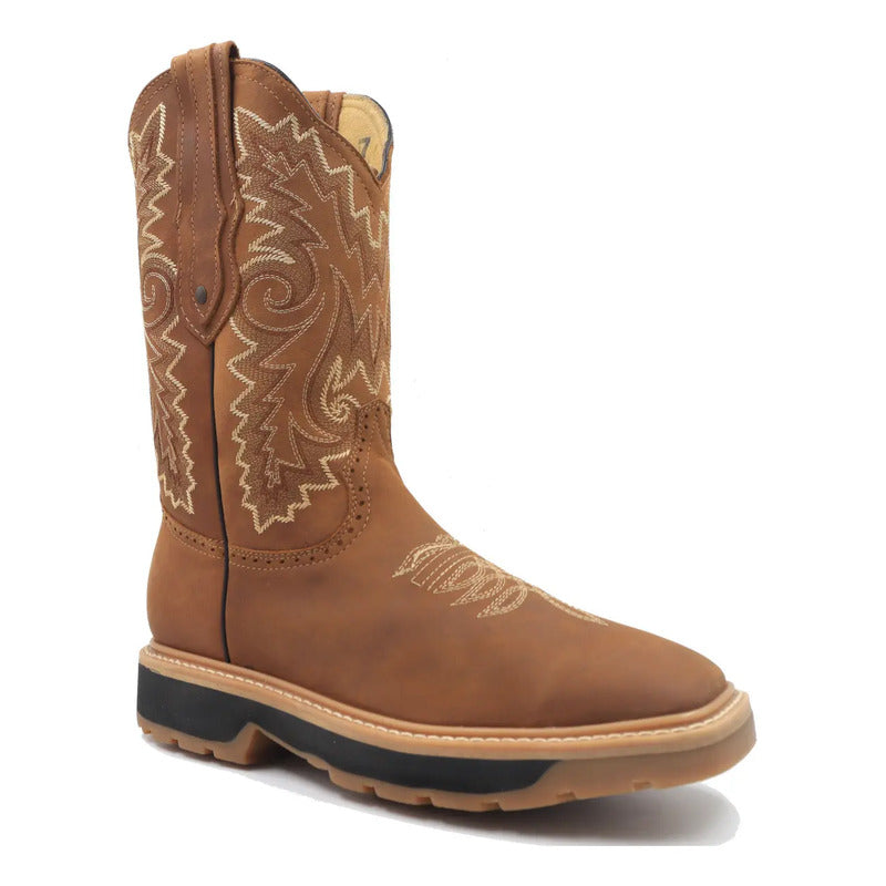 Botas Trabajo Hombre Vaqueras Rodeo Tronco Viejo