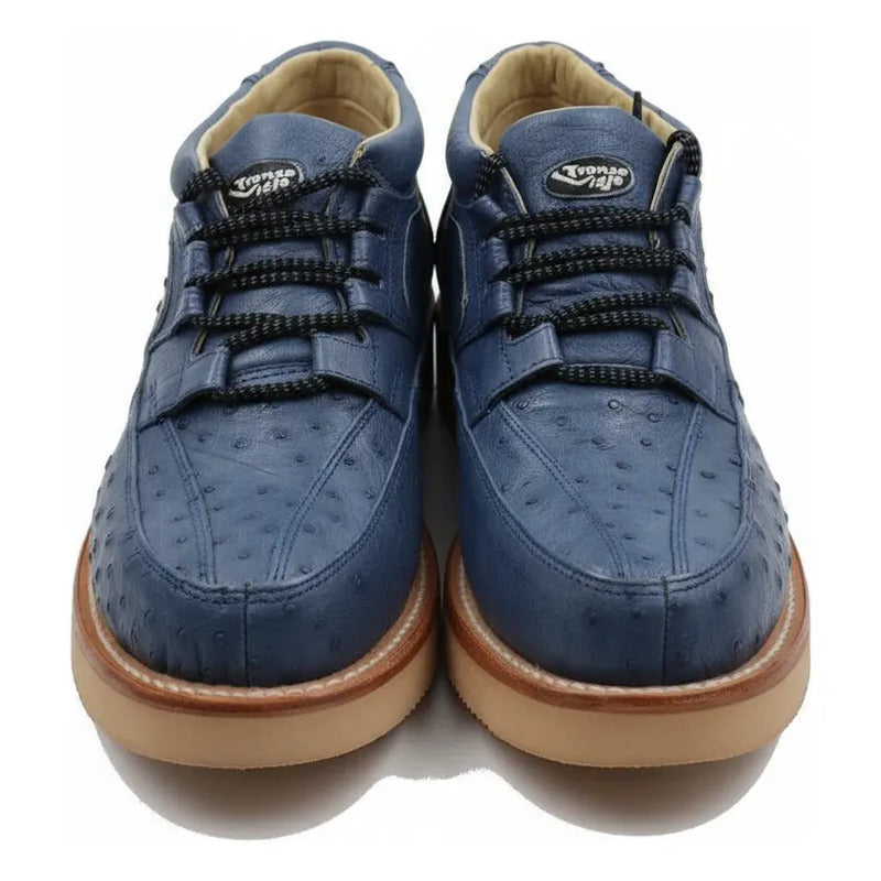 Zapatos Piel De Avestruz Original Superligeros
