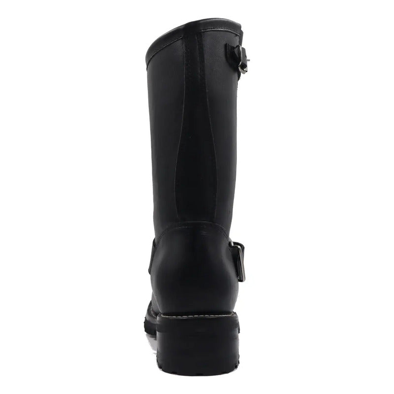 Botas Tronco Viejo Classic Biker Hombre Piel Graso