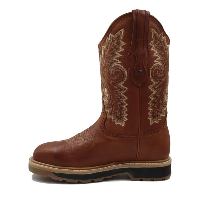Botas Trabajo Hombre Vaqueras Casco Acero Tronco Viejo