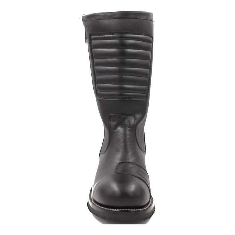 Botas Biker Estilo Cierre Tronco Viejo Boots