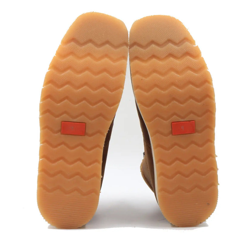 Botines Hombre Doble Cierre Piel Res Petatillo Tronco Viejo
