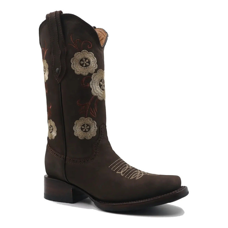 Botas Vaqueras Mujer Soles Rodeo Tronco Viejo.