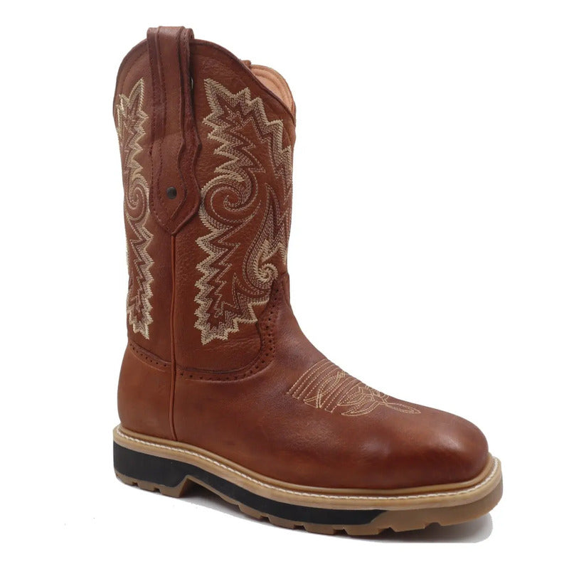 Botas Trabajo Hombre Vaqueras Casco Acero Tronco Viejo
