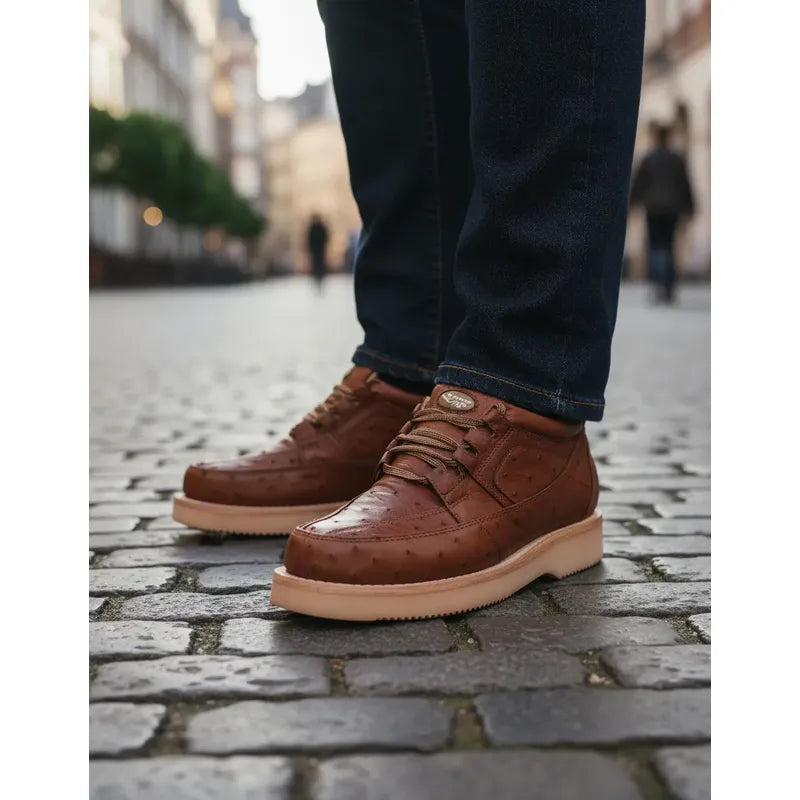 Zapatos Piel De Avestruz Original Superligeros