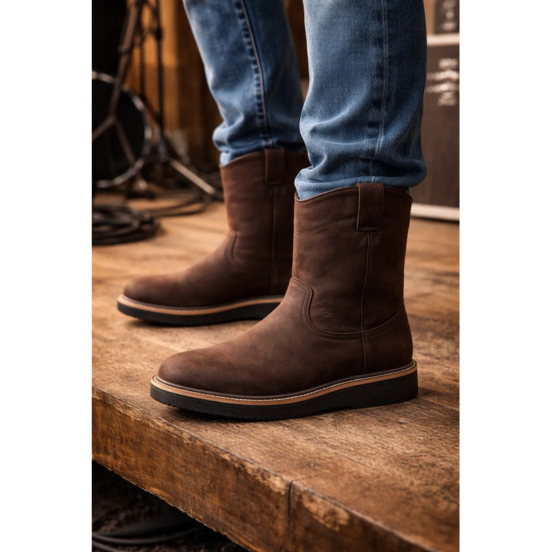 Botas Roper Suela Mil Rayas Tronco Viejo Marrón Oscuro 29,5 Mx