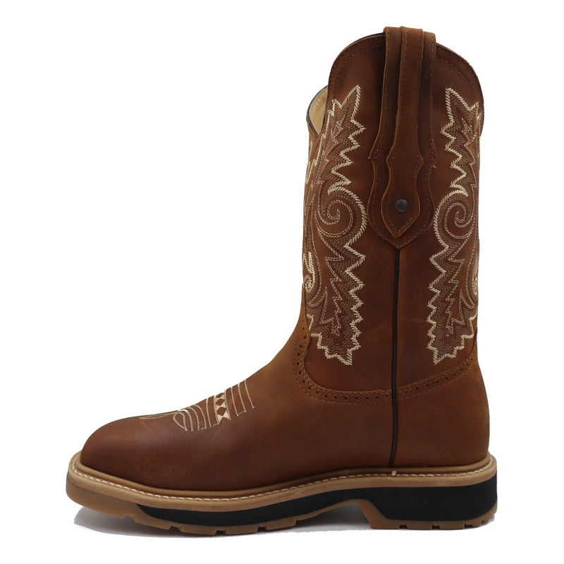 Botas Trabajo Hombre Vaqueras Casco Acero Tronco Viejo