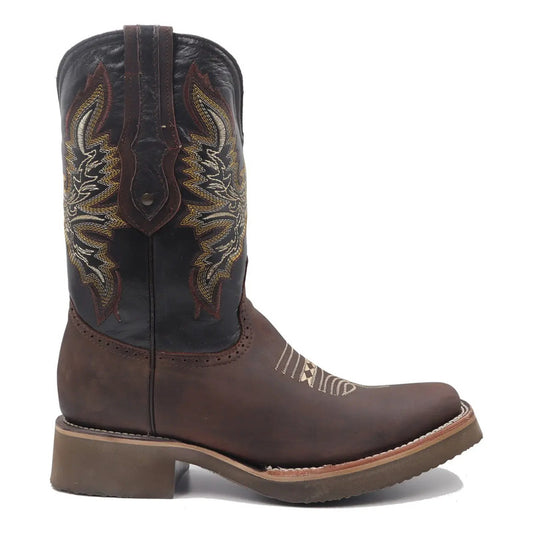 Botas Vaqueras Rodeo Hombre Piel Superligeras
