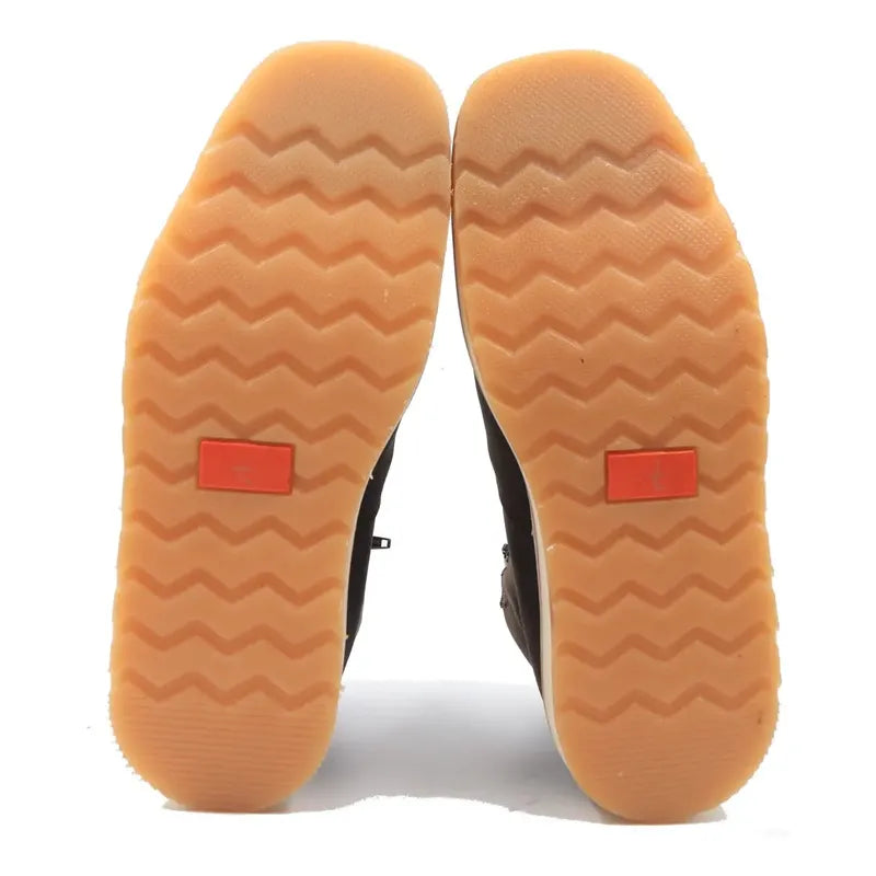 Botines Hombre Doble Cierre Piel Res Petatillo Tronco Viejo
