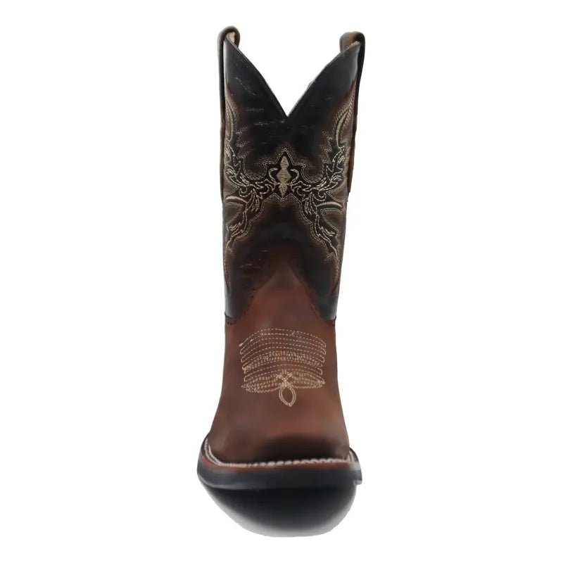 Botas Vaqueras Rodeo San Juan Piel Tronco Viejo