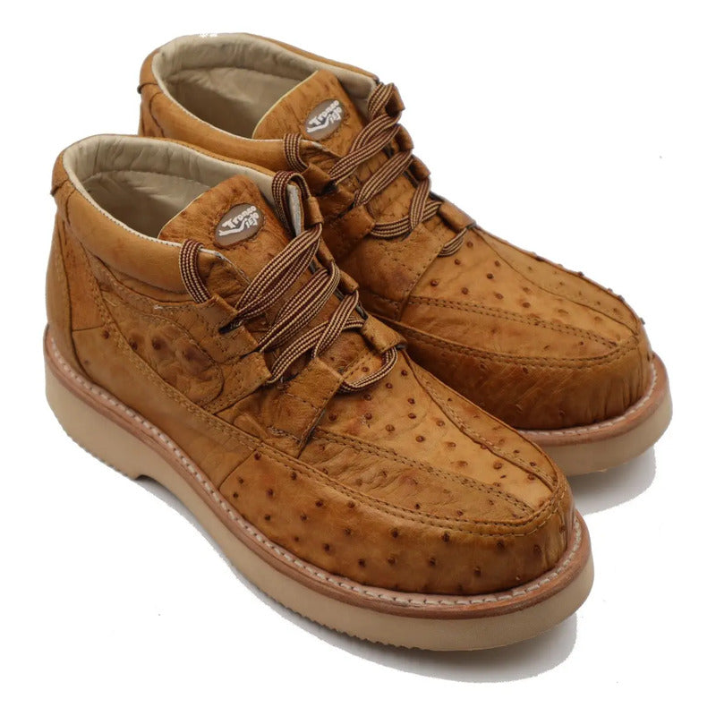 Zapatos Piel De Avestruz Original Superligeros