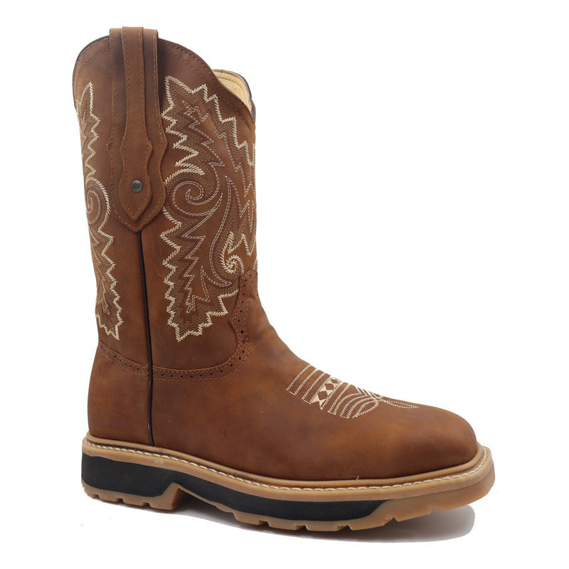 Botas Trabajo Hombre Vaqueras Casco Acero Tronco Viejo
