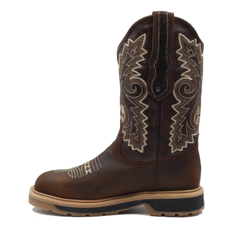 Botas Trabajo Hombre Vaqueras Casco Acero Tronco Viejo