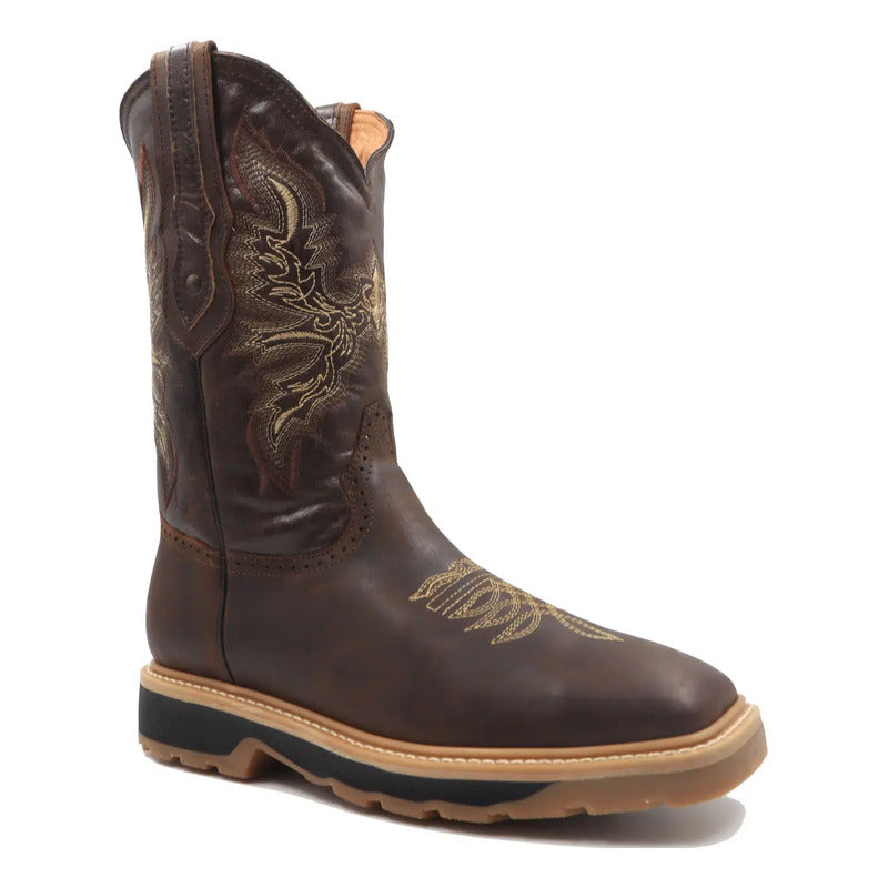 Botas Trabajo Hombre Vaqueras Rodeo Tronco Viejo