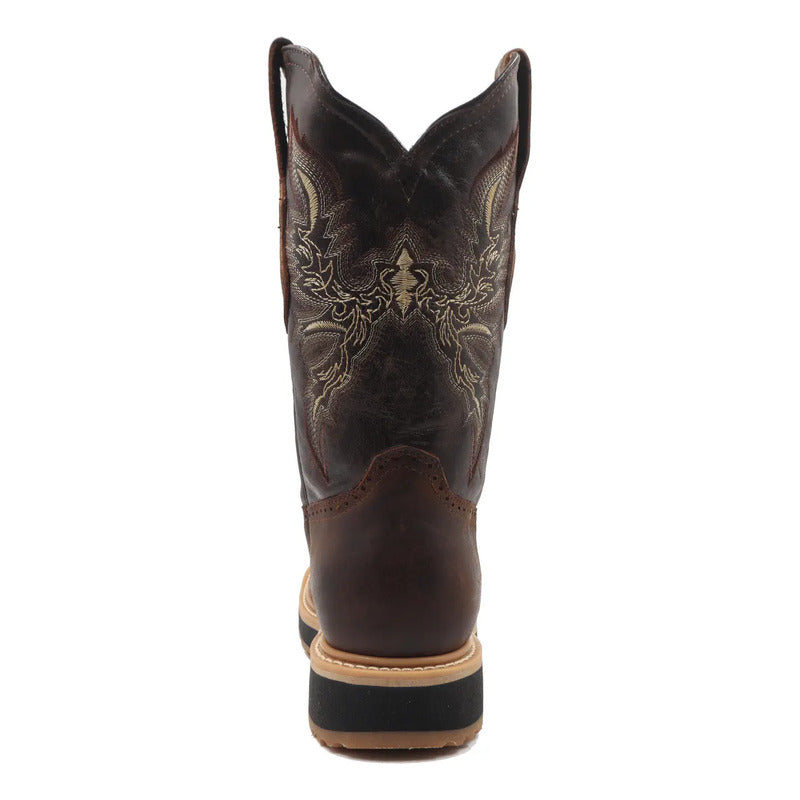 Botas Trabajo Hombre Vaqueras Rodeo Tronco Viejo