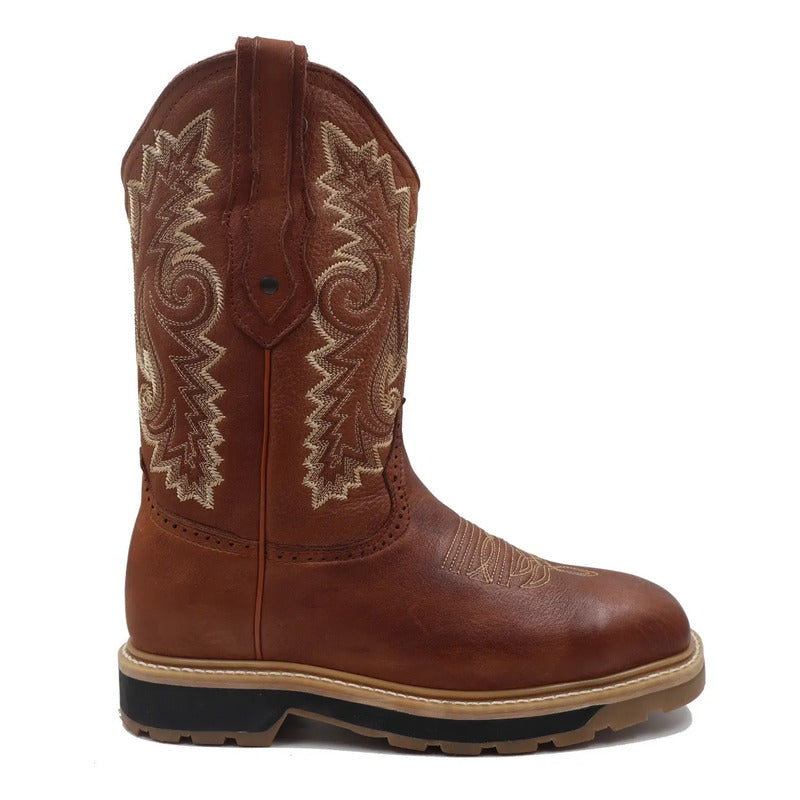 Botas Trabajo Hombre Vaqueras Casco Acero Tronco Viejo